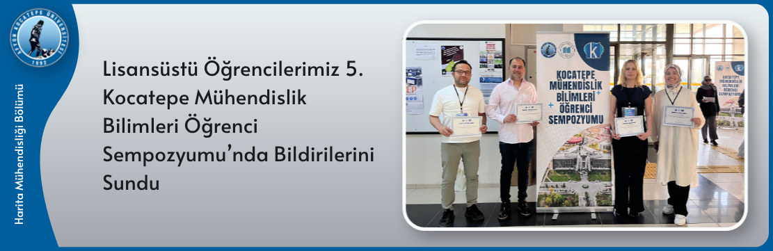 Lisansüstü Öğrencilerimiz 5. Kocatepe Mühendislik Bilimleri Öğrenci Sempozyumu’nda Bildirilerini Sundu